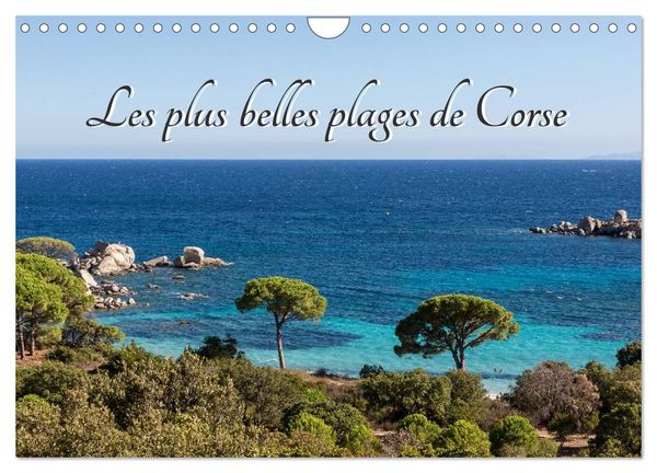 Produktbild: Les plus belles plages de Corse (Calendrier mural 2026 DIN A4 vertical), CALVENDO calendrier mensuel
