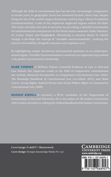 Produktbild: Unstable Constitutionalism