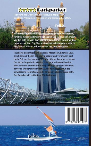 Produktbild: Backpacker Philippinen Indonesien Singapur Teil 2