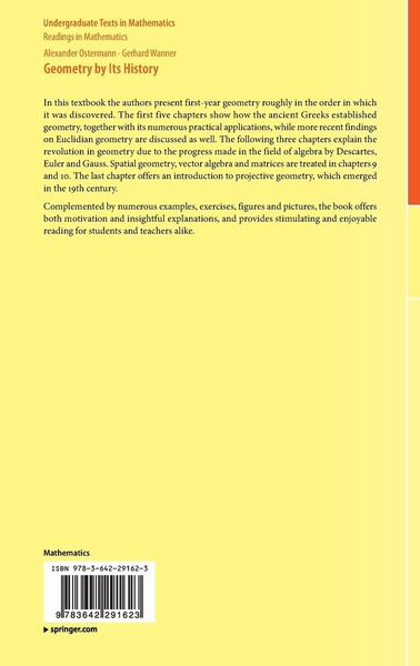 Produktbild: Geometry by Its History