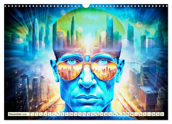 Produktbild: Faces of the metropolis (Wall Calendar 2026 DIN A3 landscape), CALVENDO 12 Month Wall Calendar