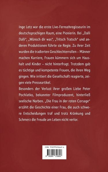 Produktbild: Die Frau in der roten Corsage &ndash; Karriere wider Willen?