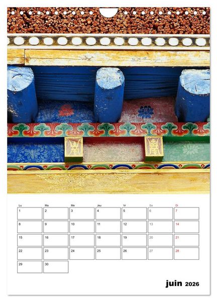 Produktbild: L'Inde du Nord (Calendrier mural 2026 DIN A4 horizontal), CALVENDO calendrier mensuel