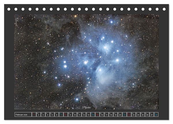 Produktbild: Faszination Universum (Tischkalender 2026 DIN A5 quer), CALVENDO Monatskalender
