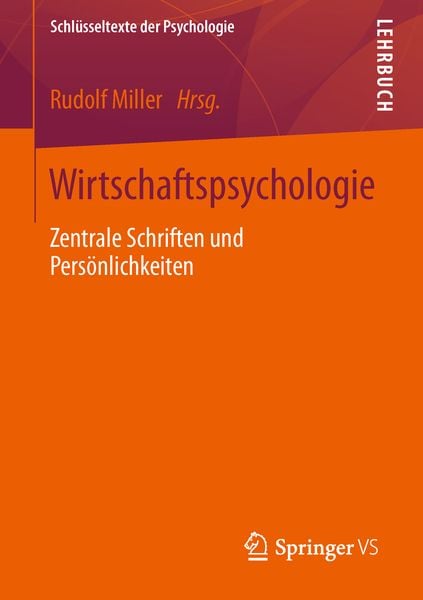 Produktbild: Wirtschaftspsychologie