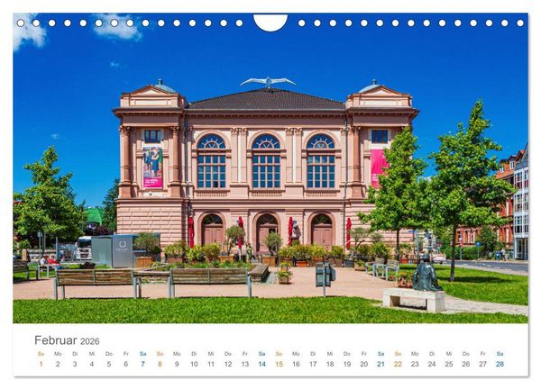 Produktbild: Eisenach - zu F&uuml;&szlig;en der Wartburg (Wandkalender 2026 DIN A4 quer), CALVENDO Monatskalender