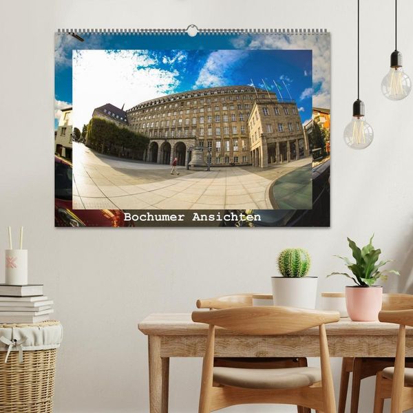 Produktbild: Bochumer Ansichten (Wandkalender 2026 DIN A2 quer), CALVENDO Monatskalender