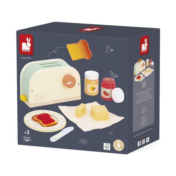Produktbild: Toaster-Spielset "Liebe Omama" &ndash; Fr&uuml;hst&uuml;cksfreude mit Butter & Marmelade