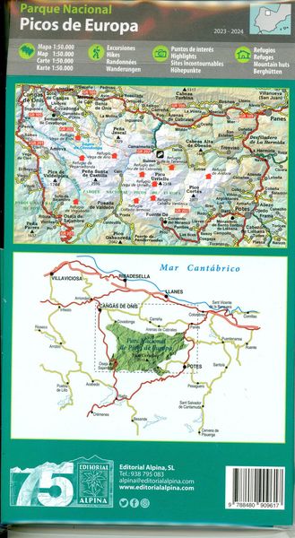 Produktbild: Parque Nacional Picos de Europa 1:50000