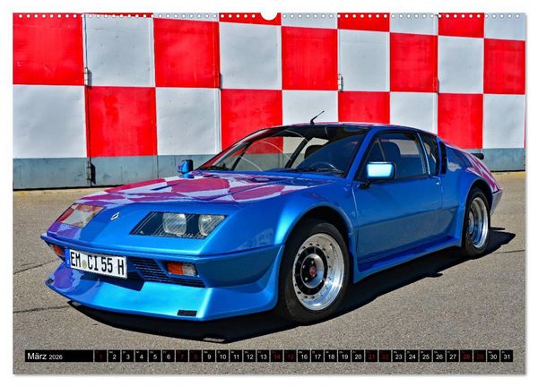 Produktbild: Renault Alpine A310 V6 (Wandkalender 2026 DIN A2 quer), CALVENDO Monatskalender