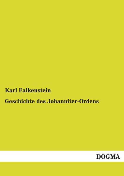 Produktbild: Geschichte des Johanniter-Ordens