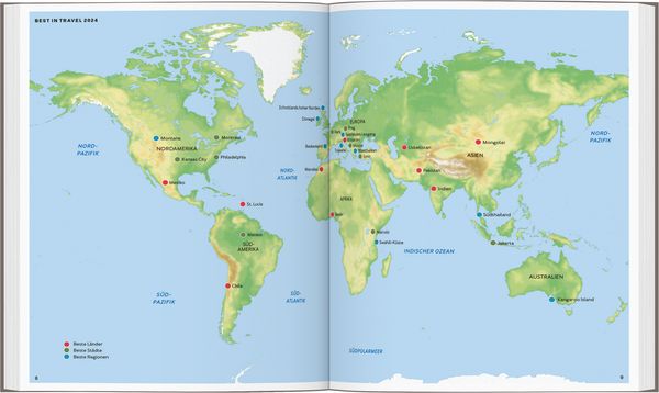 LONELY PLANET Reiseführer Lonely Planet Best in Travel 2024