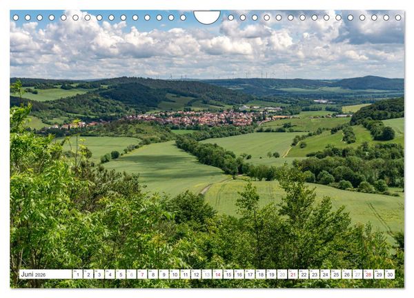 Produktbild: Deutsche Bundesl&auml;nder - Th&uuml;ringen (Wandkalender 2026 DIN A4 quer), CALVENDO Monatskalender