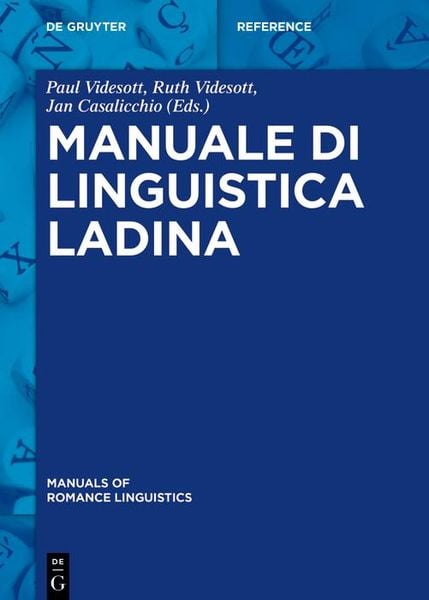 Produktbild: Manuale di linguistica ladina