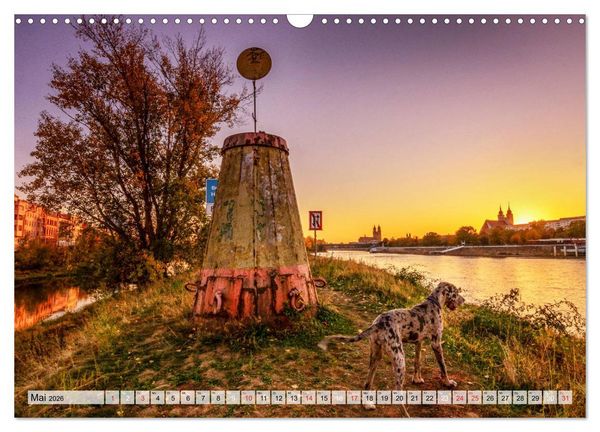 Produktbild: Romantisches Magdeburg (Wandkalender 2026 DIN A3 quer), CALVENDO Monatskalender