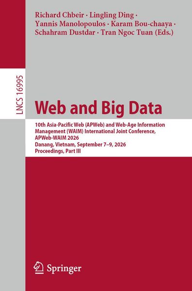 Produktbild: Web and Big Data