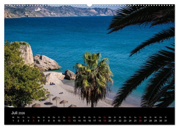 Produktbild: Andalusien (Wandkalender 2026 DIN A2 quer), CALVENDO Monatskalender