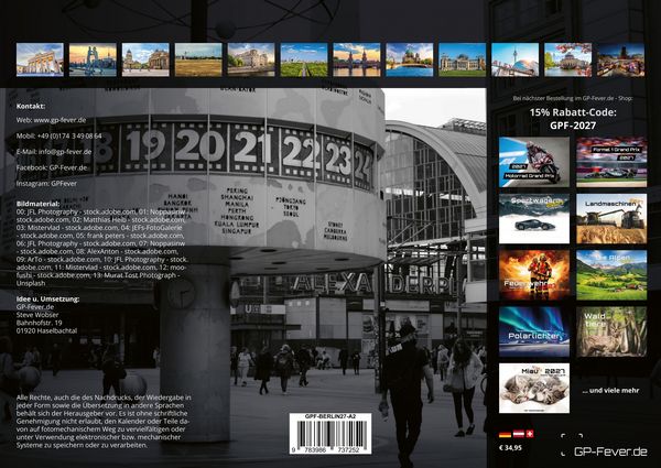 Produktbild: Berlin - Zwischen Spree und Skyline - 2027 - Kalender DIN A2