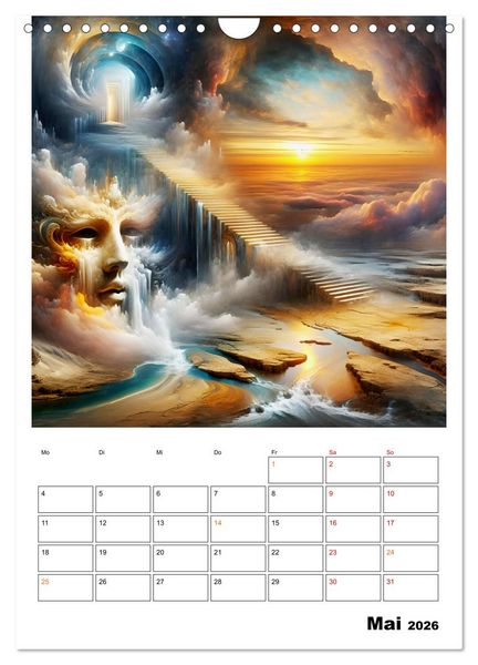 Produktbild: Treppen der Illusionen (Wandkalender 2026 DIN A4 hoch), CALVENDO Monatskalender