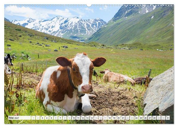 Produktbild: Graub&uuml;ndner Landschaften (Wandkalender 2027 DIN A2 quer), CALVENDO Monatskalender