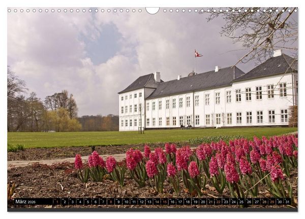 Produktbild: Schl&ouml;sser in D&auml;nemark (Wandkalender 2026 DIN A3 quer), CALVENDO Monatskalender
