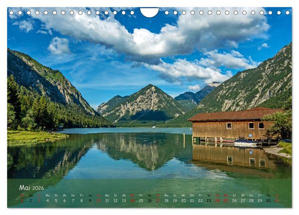 Produktbild: Naturparadies Zugspitzarena (Wandkalender 2026 DIN A4 quer), CALVENDO Monatskalender