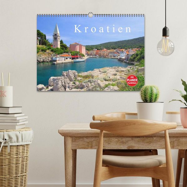 Produktbild: Kroatien (Wandkalender 2026 DIN A3 quer), CALVENDO Monatskalender