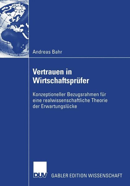Produktbild: Vertrauen in Wirtschaftspr&uuml;fer
