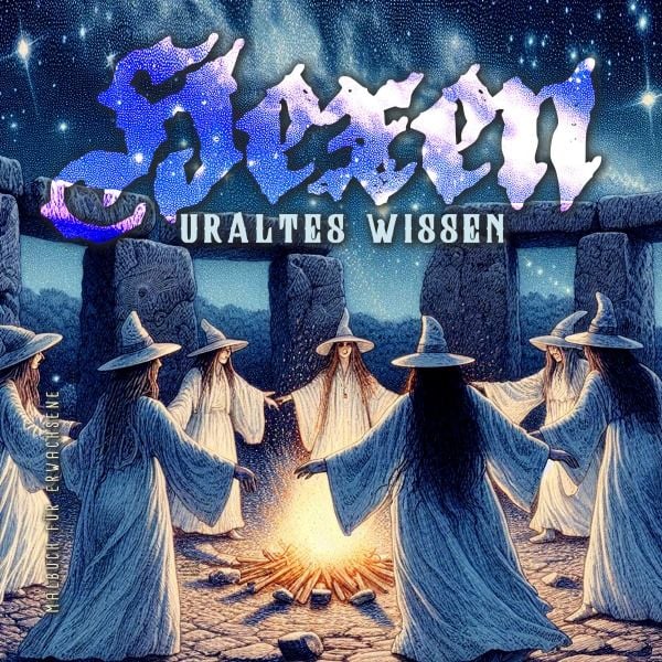 Uraltes Wissen Hexen Malbuch für Erwachsene, Taschenbuch von Monsoon Publishing , Musterstück Grafik, Epubli, 9783759871350