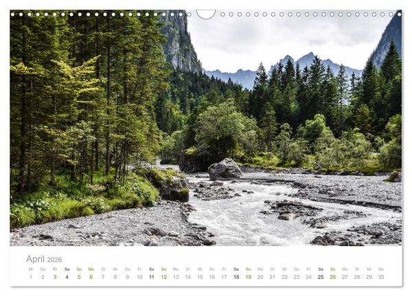 Produktbild: Berge - Die Sch&ouml;nheit der Alpen (Wandkalender 2026 DIN A3 quer), CALVENDO Monatskalender