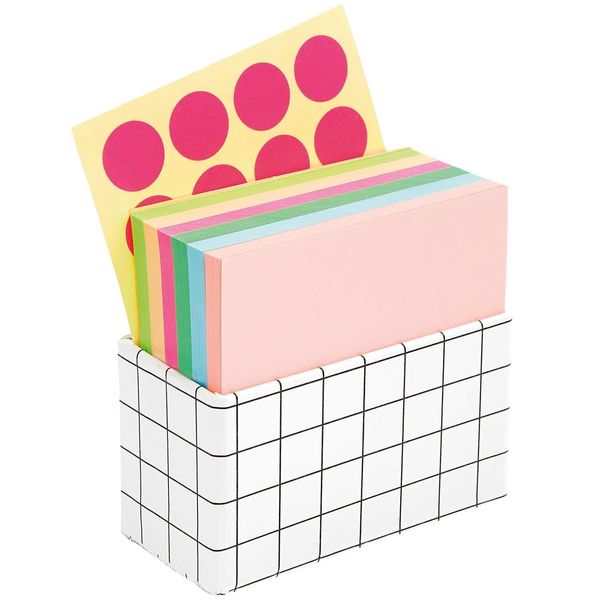 Produktbild: Notizzettel-Box Multicolor, MIX, 400 Blatt, 9 x 9 cm