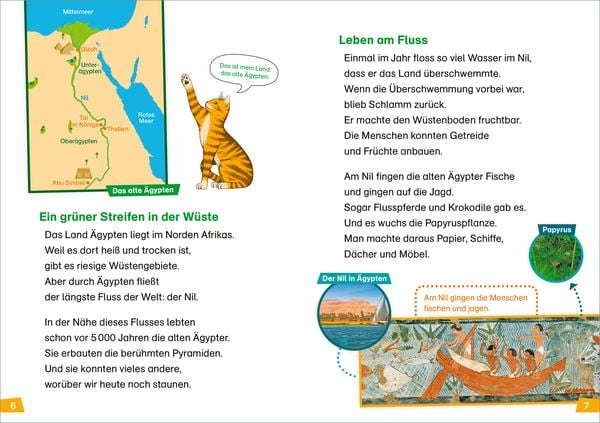 Produktbild: WAS IST WAS Erstes Lesen Band 27. Das alte &Auml;gypten