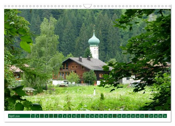 Produktbild: Montafon (Wandkalender 2026 DIN A3 quer), CALVENDO Monatskalender