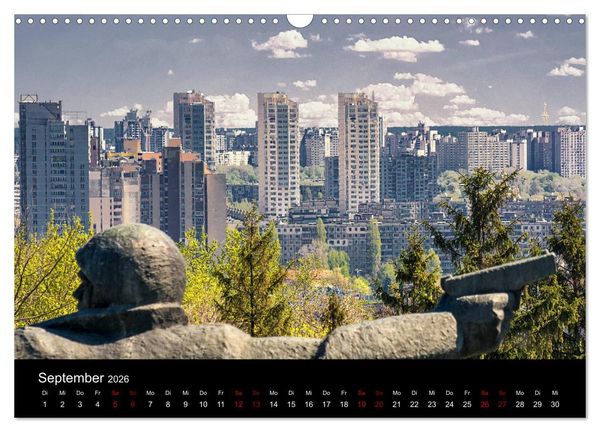 Produktbild: Unterwegs in Kiew (Wandkalender 2026 DIN A3 quer), CALVENDO Monatskalender
