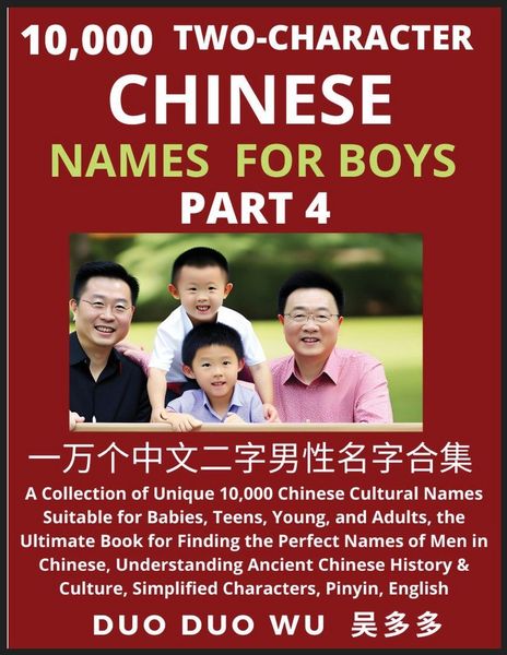 Produktbild: Learn Mandarin Chinese with Two-Character Chinese Names for Boys (Part 4)