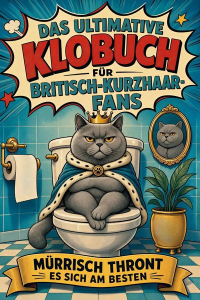 Produktbild: Das ultimative Klobuch f&uuml;r Britisch-Kurzhaar-Fans