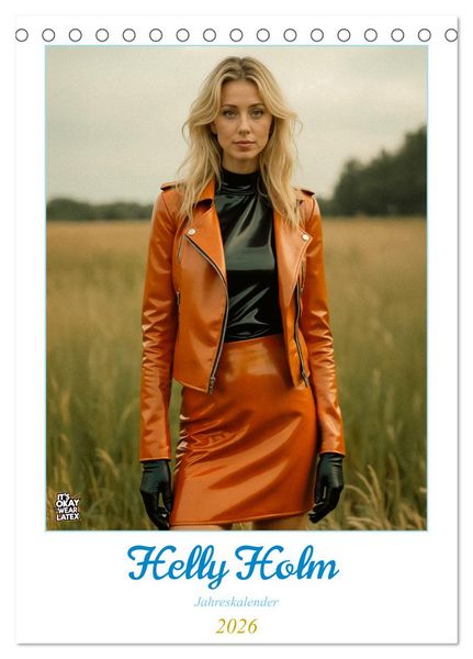 Helly Holm Fotokalender (Tischkalender 2026 DIN A5 hoch), CALVENDO Monatskalender