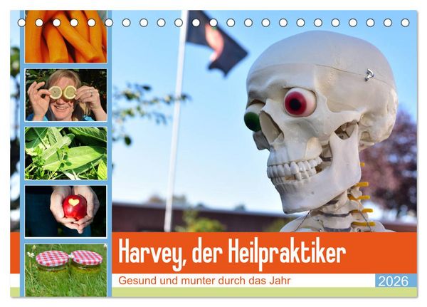 Produktbild: Harvey, der Heilpraktiker (Tischkalender 2026 DIN A5 quer), CALVENDO Monatskalender