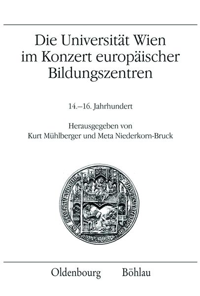 Produktbild: Die Universit&auml;t Wien im Konzert europ&auml;ischer Bildungszentren
