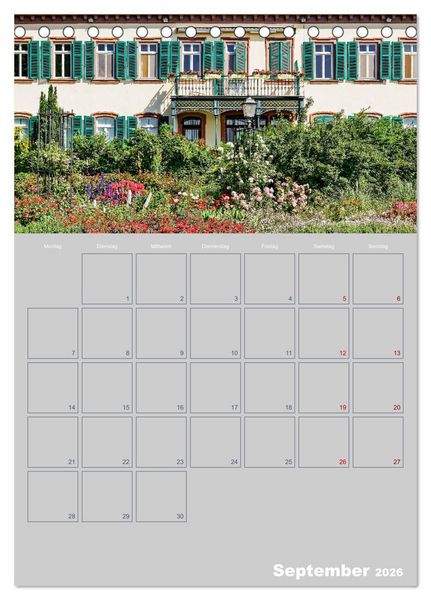 Produktbild: ELTVILLE &ndash; Wein-, Sekt- und Rosenstadt am Rhein (Tischkalender 2026 DIN A5 hoch), CALVENDO Monatskalender