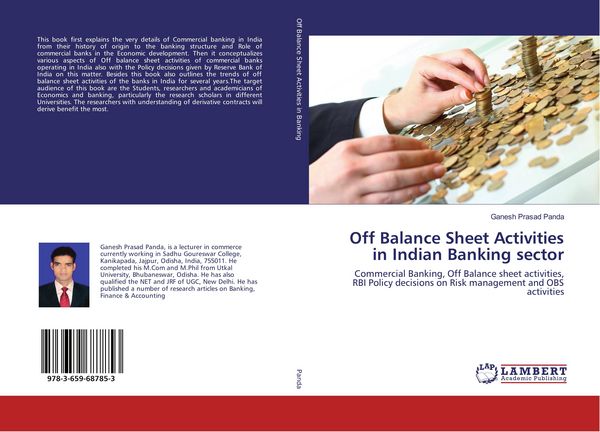Produktbild: Off Balance Sheet Activities in Indian Banking sector