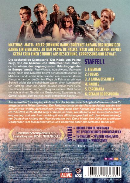 Produktbild: Der K&ouml;nig von Palma - Staffel 1 [2 DVDs]
