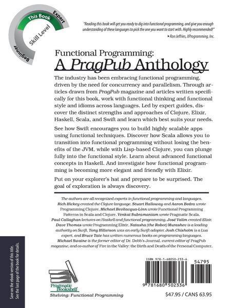 Produktbild: Functional Programming: A Pragpub Anthology