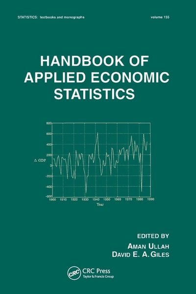 Produktbild: Handbook of Applied Economic Statistics
