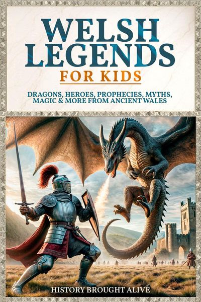 Produktbild: Welsh Legends for Kids: Dragons, Heroes, Prophecies, Myths, Magic & More from Ancient Wales