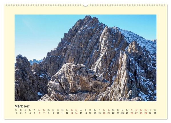 Produktbild: Lechtaler Alpen (hochwertiger Premium Wandkalender 2027 DIN A2 quer), Kunstdruck in Hochglanz