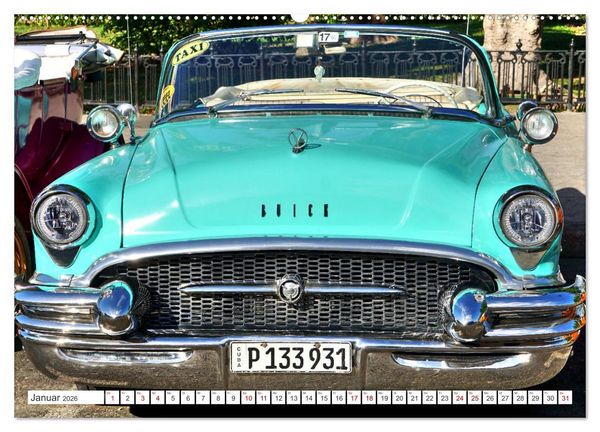 Produktbild: Traum in T&uuml;rkis - Buick Super 50 (Wandkalender 2026 DIN A2 quer), CALVENDO Monatskalender