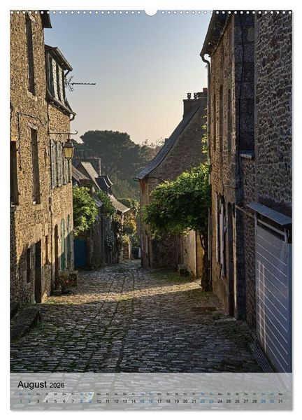 Produktbild: Bretagne. Traumhafte Gesichter einer Region (Wandkalender 2026 DIN A2 hoch), CALVENDO Monatskalender