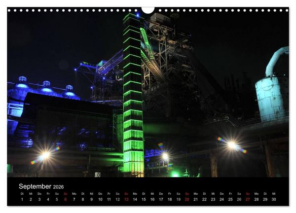 Produktbild: Industriekultur Ruhrgebiet (Wandkalender 2026 DIN A3 quer), CALVENDO Monatskalender