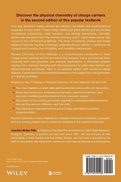 Produktbild: Physical Chemistry of Ionic Materials